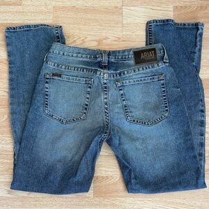 Ariat Madera M4 Relaxed Fit Straight Leg Light Wash Jeans 33 x 34